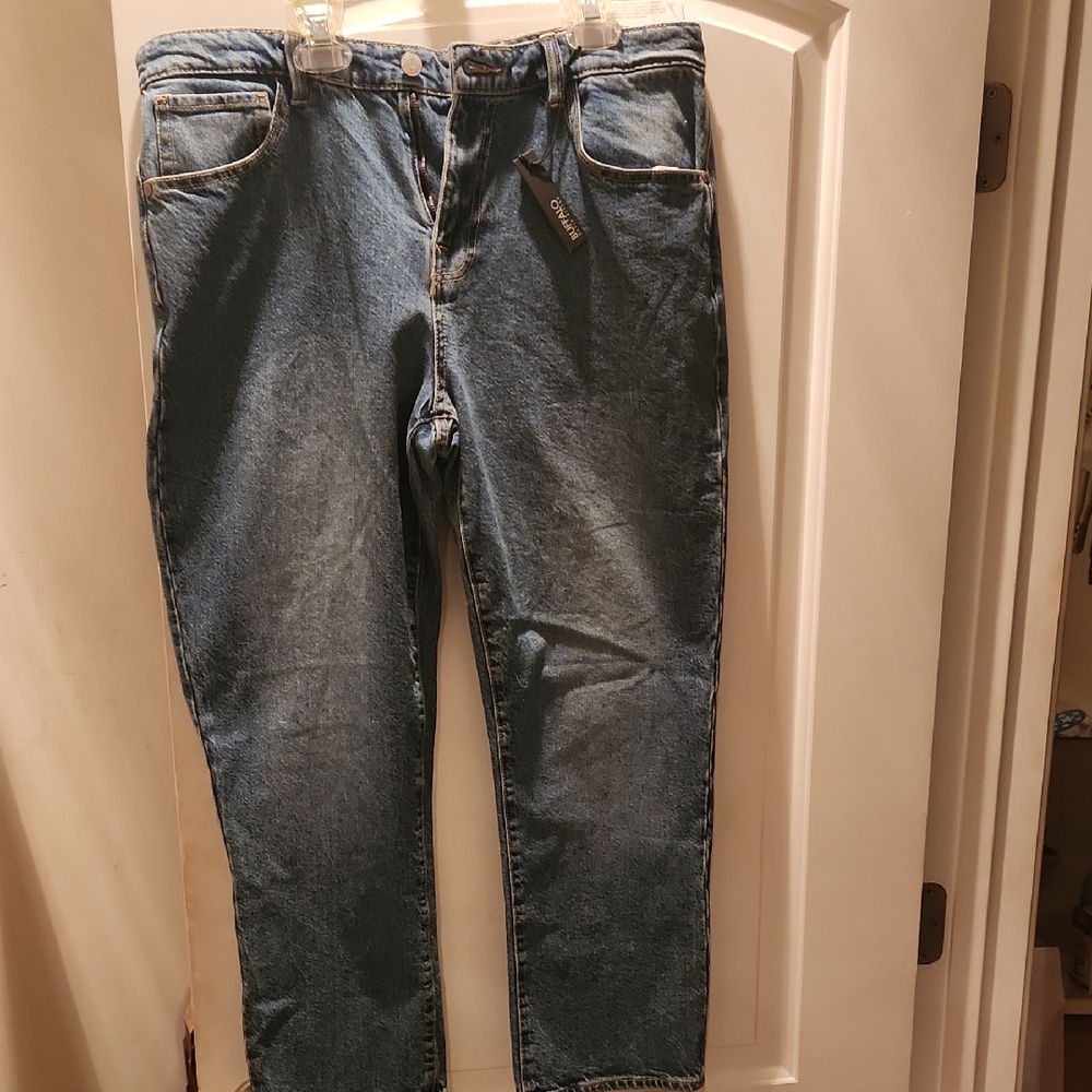 Buffalo David Bitton Women's Boyfriend Blue Jeans